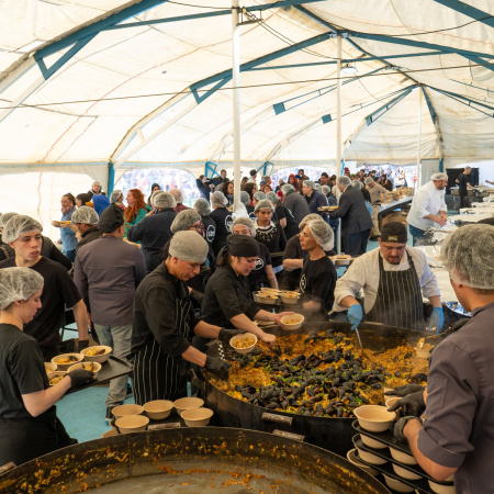Gastronomía del Sur realizará su tradicional paella para 15.000 personas