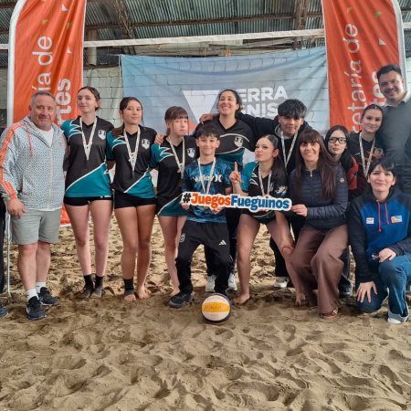 Los Juegos Fueguinos consagraron a sus campeones provinciales de Vóley Playa