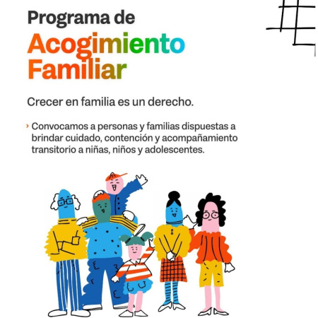 Gobierno convoca a familias para el programa de acogimiento familiar