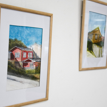 Se inauguró la muestra “Fachadas Fueguinas” en el CCNA Ushuaia 