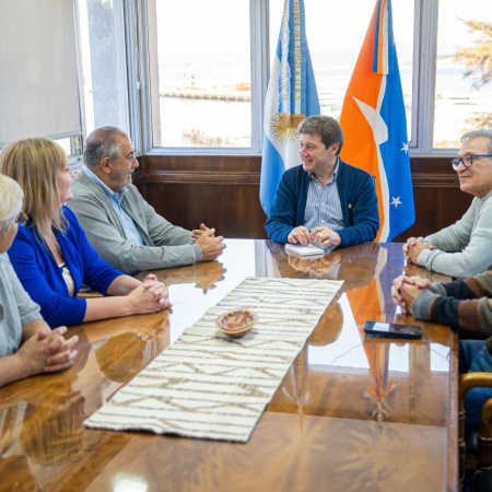 Melella recibió a referentes de la CGT en Casa de Gobierno