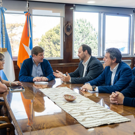 Melella se reunió con directivos de la petrolera Total Energies