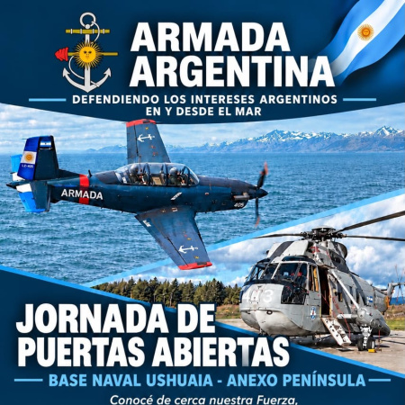 La Armada realizará este fin de semana una jornada de puertas abiertas