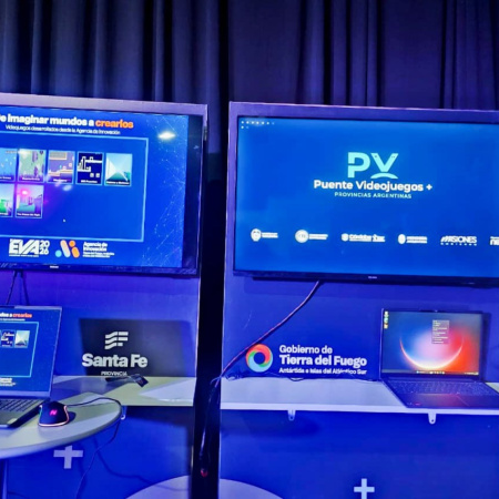 El talento fueguino llegó a la Exposición de Videojuegos Argentina