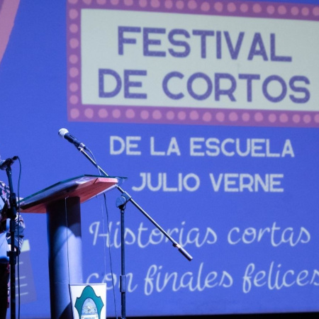 El Municipio acompañó la 8° edición del "Festival de cortos de la Escuela Julio Verne"